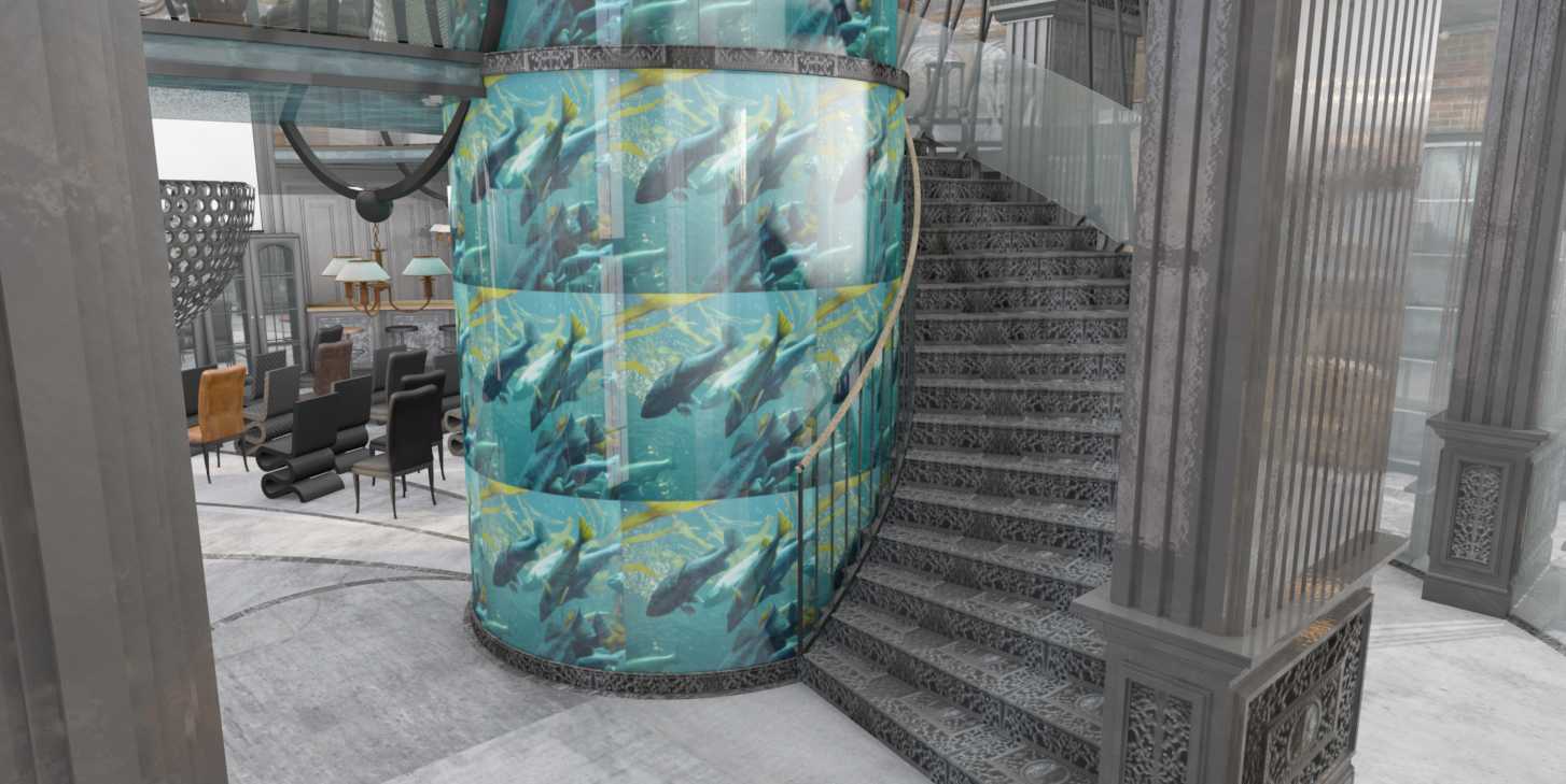 Дизайн-проект клуба любителей рыбной ловли "Вертокрут"